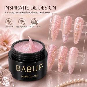 Gel de Constructie Mermaid | Coral Shimmer | MBG2 | 50g - Img 6