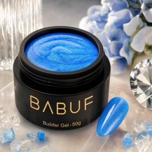 Gel de Constructie Mermaid | Electric Blue Shimmer | MBG1 | 50g - Img 2