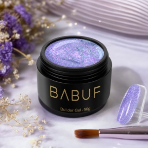 Gel de Constructie Mermaid | Lilac Shimmer | MBG5 | 50g - Img 2