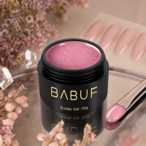 Gel de Constructie Reflectiv Autonivelant | Blush Sparkle | GBG14 | 50g - Img 2