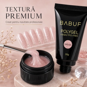 Polygel | Nude Sparkle | DPLG4 | 30g - Img 4