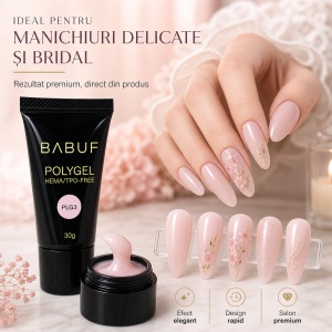 Polygel | Pink Nude | PLG3 | 30g - Img 5