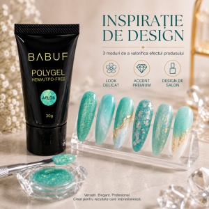 Polygel | Turquoise | APLG9 | 30g - Img 6