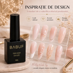 Top Coat | Milky Nude Top | TCC5 | 15ml - Img 6