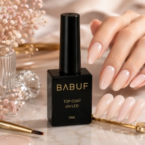 Top Coat | Milky Nude Top | TCC8 | 15ml - Img 3