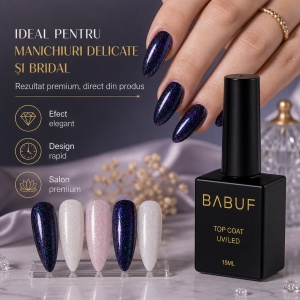 Top Coat | Nebula Flake Top | TCP5 | 15ml - Img 5