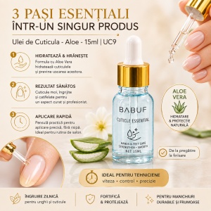 Ulei de Cuticula - Aloe - 15ml - Img 7