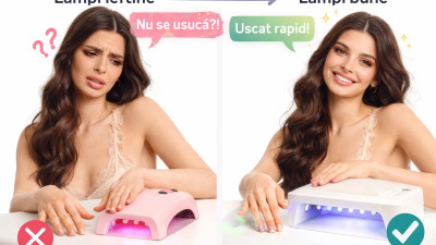 Lămpi UV unghii bune: cum alegi corect și „sigur” în salon
