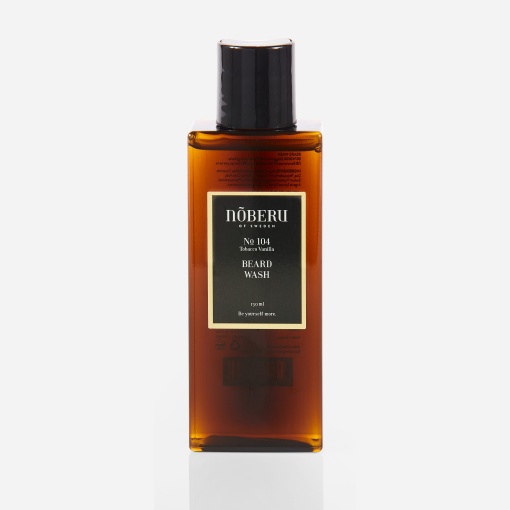 Sampon de barba Noberu Face &amp; Beard Wash Tobacco Vanilla 130ml
