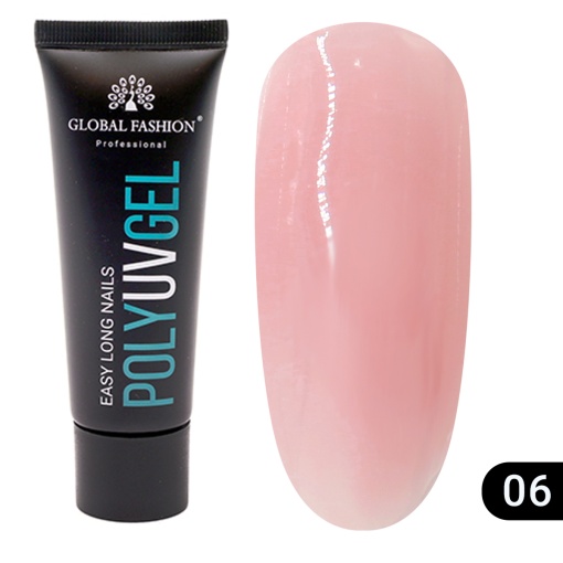 Polygel constructie unghii, 30 g, 06 - TPO Free