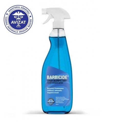 Barbicide Spray dezinfectant pentru suprafete netede 1000ml