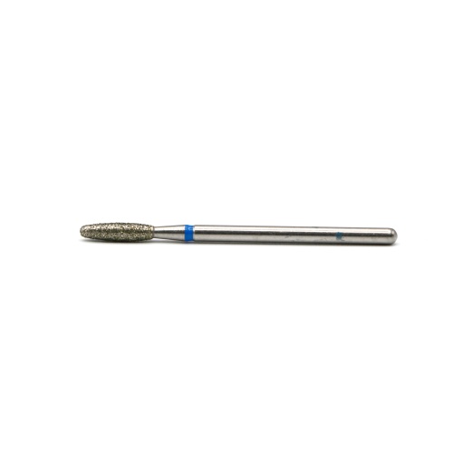 Bit diamant, flacără rotunjită, brâu albastru 244 / 025B