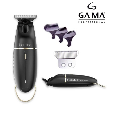 GA.MA Beetle Lumine Trimmer Profesional – Mașină de Contur cu Lamă Pro Sinterizată, 5800 rpm, Cord/Cordless, Autonomie 90 min și Design Compact