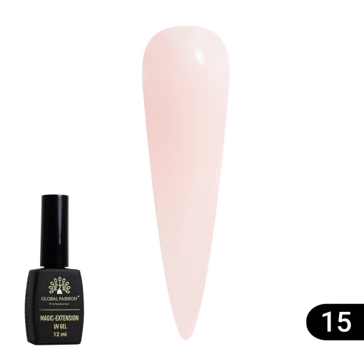 Gel de constructie unghii UV, Magic-Extension, 12 ml, 15 - TPO Free
