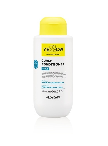 Yellow Professional Curls Balsam pentru Păr Cret și Ondulat, 500ml – Hidratare Intensivă, Anti-Frizz și Elasticitate