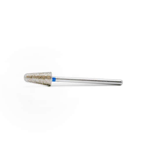 Bit pentru cuticulă, con rotunjit, brâu albastru 852/060