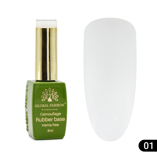Bază de unghii Camouflage, fără Hema, 8 ml 01 - Free TPO