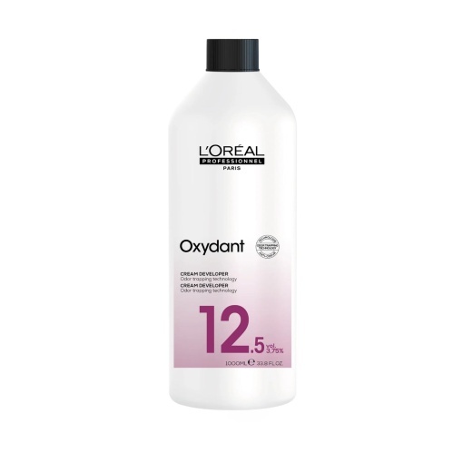 L’Oréal Professionnel Oxydant Creme 3,75% 12,5 VOL 1000ml – Oxidant Profesional Crema pentru Colorare Uniformă, Strălucire Intensă și Protecție a Firului de Păr