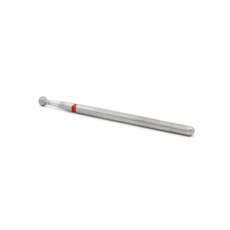 Bit diamant pentru cuticulă, sferă, brâu rosu, 001/023R - Img 2