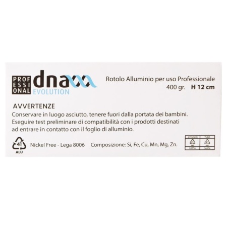 Folie de aluminiu Kiepe Dna Evolution pentru vopsit suvite 12cm x 80m - Img 2