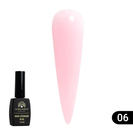 Gel UV constructie, Magic-Extension, 12 ml, Roz, 06 - TPO Free - Img 1