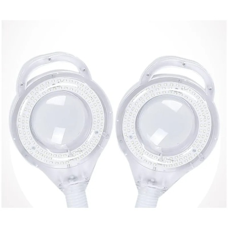 Lampa LED Salon - Dubla, 2 Dioptrii de Marire x8, Reglaje individuale pe Intensitate - Img 4