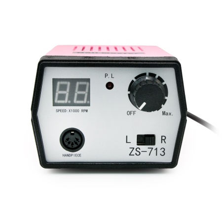 Pila electrica manichiura Nail Master, ZS-713, 65W, 35000 rpm, Roz - Img 2