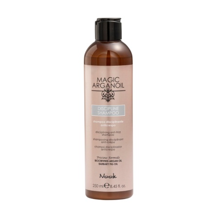 Șampon Anti-Frizz pentru Păr Rebel, cu Formulă Disciplinantă și Curățare Delicată, Nook Magic ArganOil Discipline - Img 3