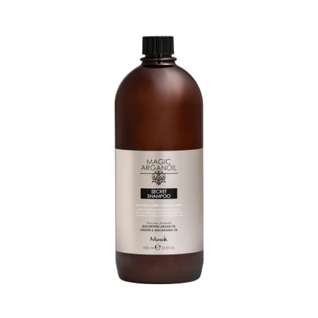 Șampon cu Efect de Hidratare Profundă și Curățare Delicată, Fără Parabeni sau Sulfați, Nook Magic ArganOil Secret - Img 1