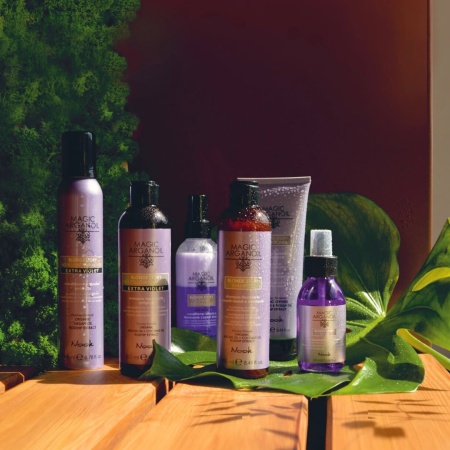 Șampon Extra Violet pentru Neutralizarea Reflexiilor Galbene, Ideal pentru Părul Blond, Nook Magic Arganoil Blonde Story - Img 4