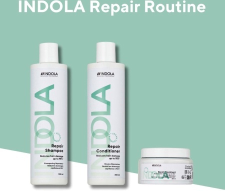 Șampon Pentru Regenerarea Părului Deteriorat Indola Repair Shampoo - Img 5
