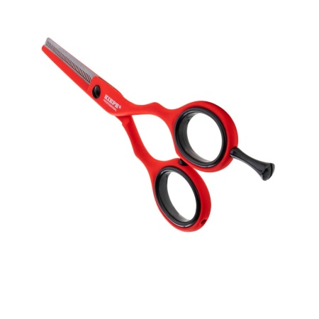 Set 2 foarfece tuns si filat din otel 420 Kiepe Red Passion 5.5 inch - Img 2