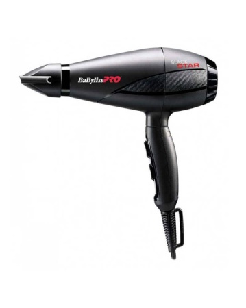 Uscător De Păr Profesional BabylissPro Black Star 2200W, Ionic - Img 1