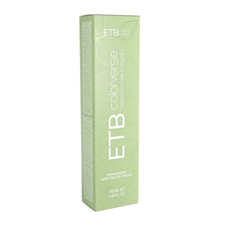 Vopsea de Par Profesionala Permanenta, Fara Amoniac, Vegana, 100 ml - ETB Hair ColorVerse - Img 2