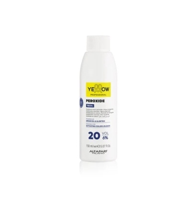 YELLOW Peroxide Tech+ 6% 20Vol – Emulsie Oxidantă Profesională pentru Colorare Uniformă și Strălucitoare - Img 3