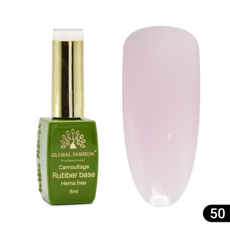 Bază de unghii Camouflage, fără Hema, 8 ml 50 - Free TPO