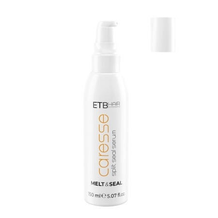 ETB Hair Ser Leave In Professional Melt&Seal Split Seal Premium Smoothing Serum 150 ml pentru Netezire și Sigilarea Vârfurilor Despicate - Img 3
