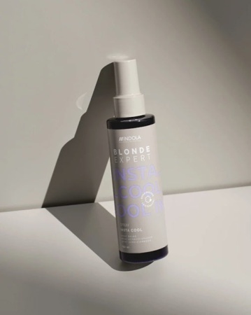Indola Blonde Expert InstaCool Spray 150ml – Magie Violetă pentru Blondul Tău! Nuanțe Reci, Păr Strălucitor, Efect Instant - Img 4