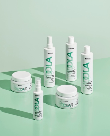 INDOLA Repair Keratin Filler Spray Regenerator– Întărește Structura Firului de Păr și Reduce Ruperea cu Până la 95% 300ml - Img 2