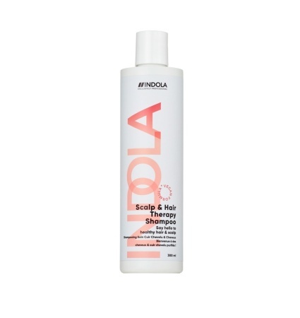 Indola Scalp & Hair Therapy – Șampon Profesional Vegan pentru Scalp Sensibil și Păr Slăbit, cu Keratină Vegetală și Agenți Anti-mătreață