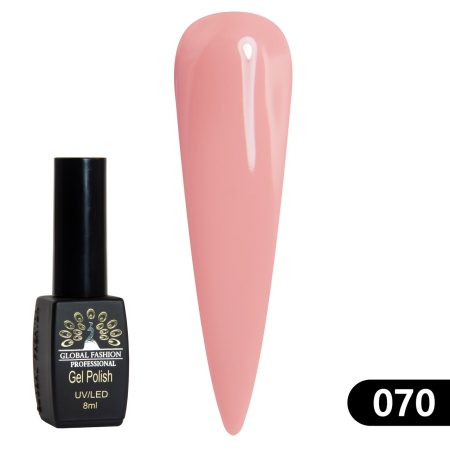 Oja semipermanenta BLACK ELITE, 8 ml, 070 - TPO Free