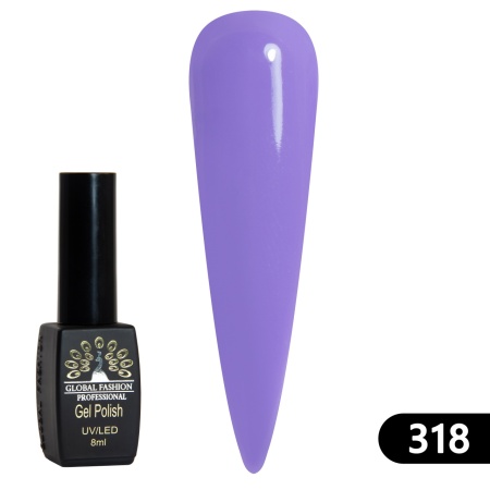 Oja semipermanenta BLACK ELITE, 8 ml, 318 - TPO Free