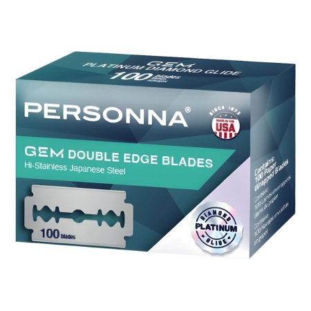 Pachet 100 lame de ras double edge Personna GEM