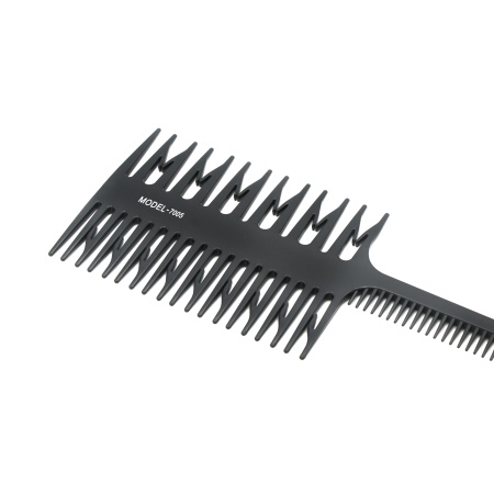 Pieptene Profesional pentru Texturat / Separare Suvite - Black - Img 3