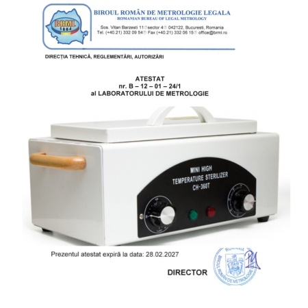 Pupinel NeCalibrat, Sterilizator Profesional CH-360T - Img 7