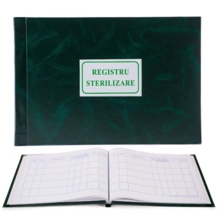 Registru Sterilizare Universal - pentru Evidenta Proceselor de Sterilizare