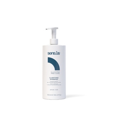 Sensus Illumyna Pro Care Șampon Priming Alcalin 900ml – Detoxifiere profundă și pregătire profesională pentru tratamente