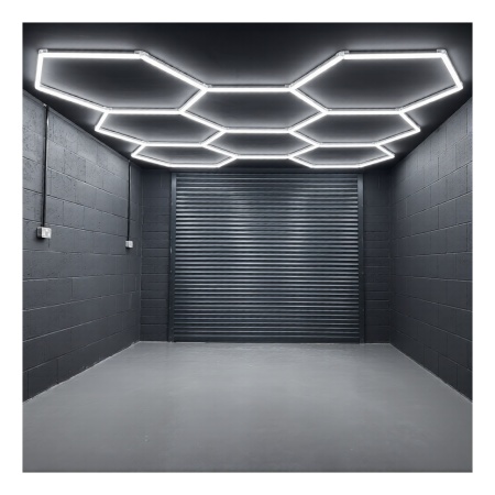 Sistem de iluminat HoneyComb 8 Hexagoane Luminoase LED 280W 2523 X 2432mm - Img 2