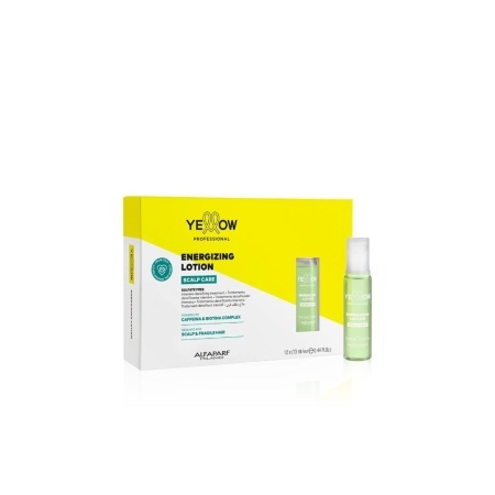 Tratament Intens Anti‑Cădere și Redensificare Păr, 12 x 13 ml, Yellow Scalp Lotiune Energizantă