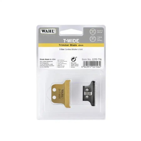 Cutit / Lama pentru masina de contur Wahl Detailer T- Wide Gold - Img 2